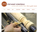 Richwood Creations website design - www.richwood-creations.com